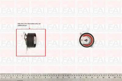 FAI AUTOPARTS t9533 -  Натяжной ролик, ремень ГРМ